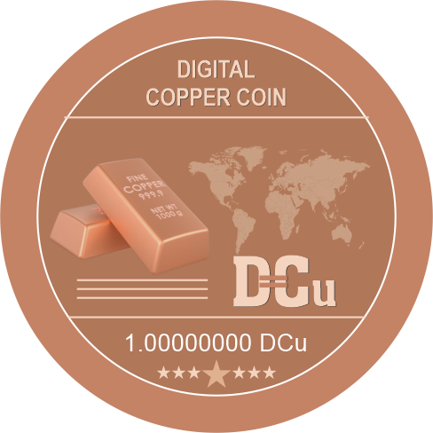 Digital Copper Coin